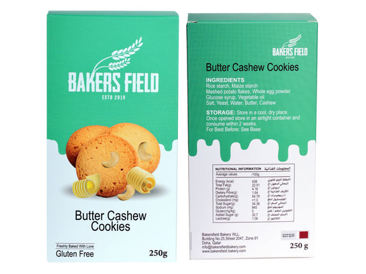 Gluten Free Butter Cashew Cookies